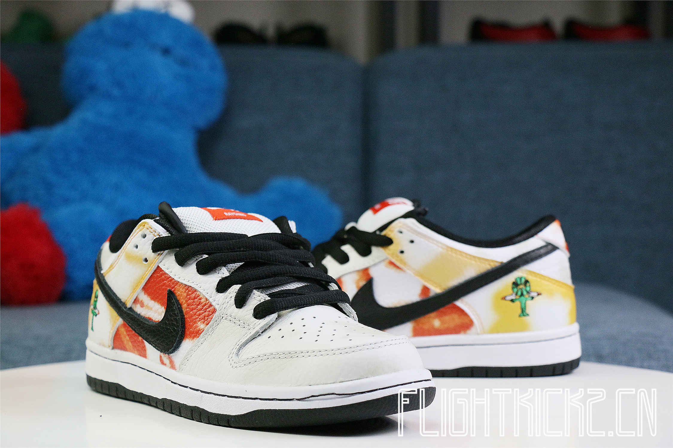 Nike SB Dunk Low Raygun Tie-Dye White 2019(LN5 A1 Batch)