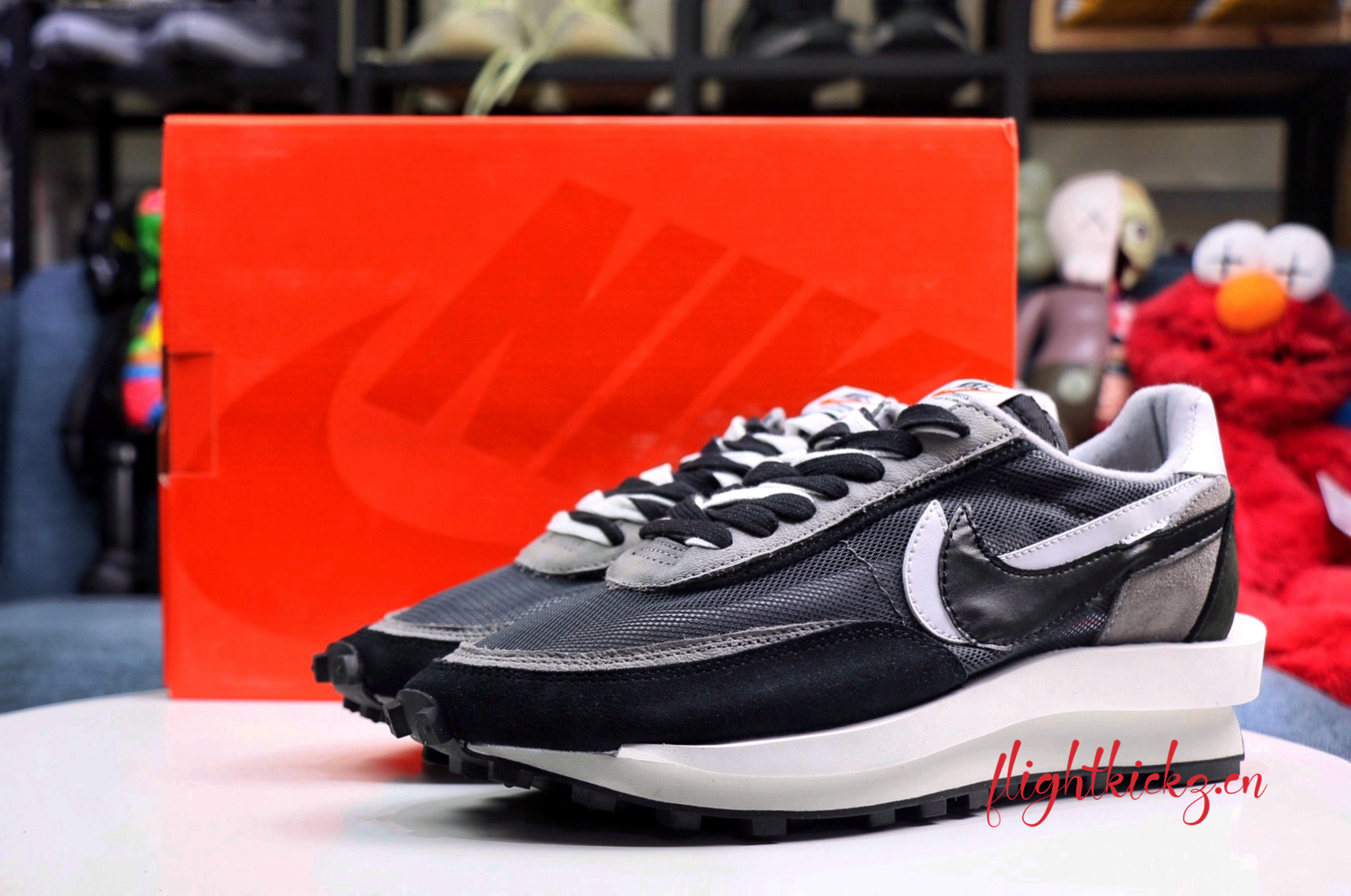 Nike LD Waffle Sacai Hybird Black White