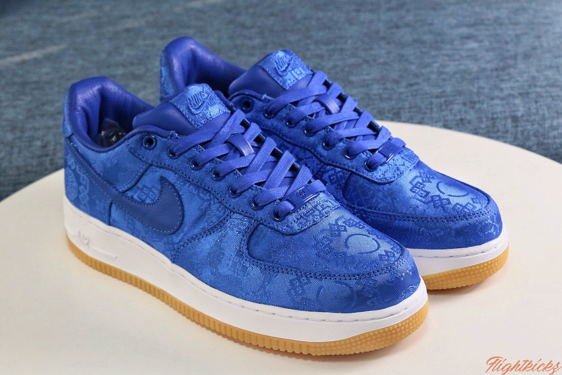 2019 CLOT x Nike Air Force 1 Low Game Royal