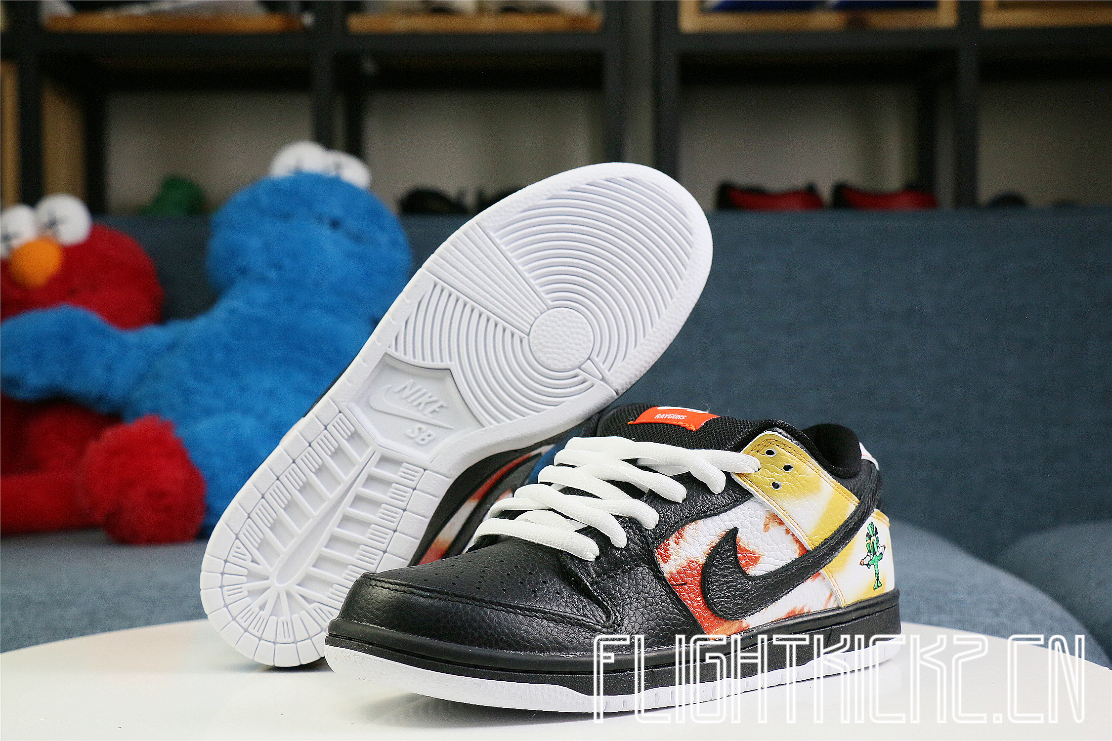 Nike SB Dunk Low Raygun Tie-Dye Black 2019(LN5 A1 Batch)