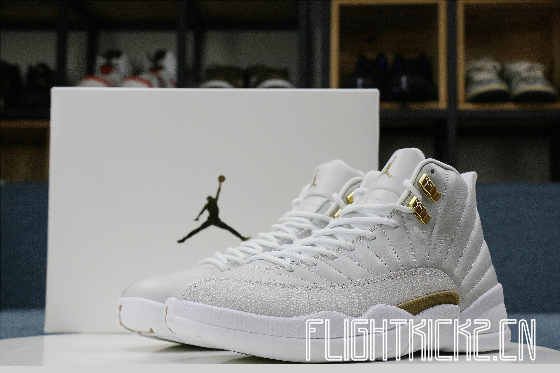 OVO X Air Jordan 12 Retro White