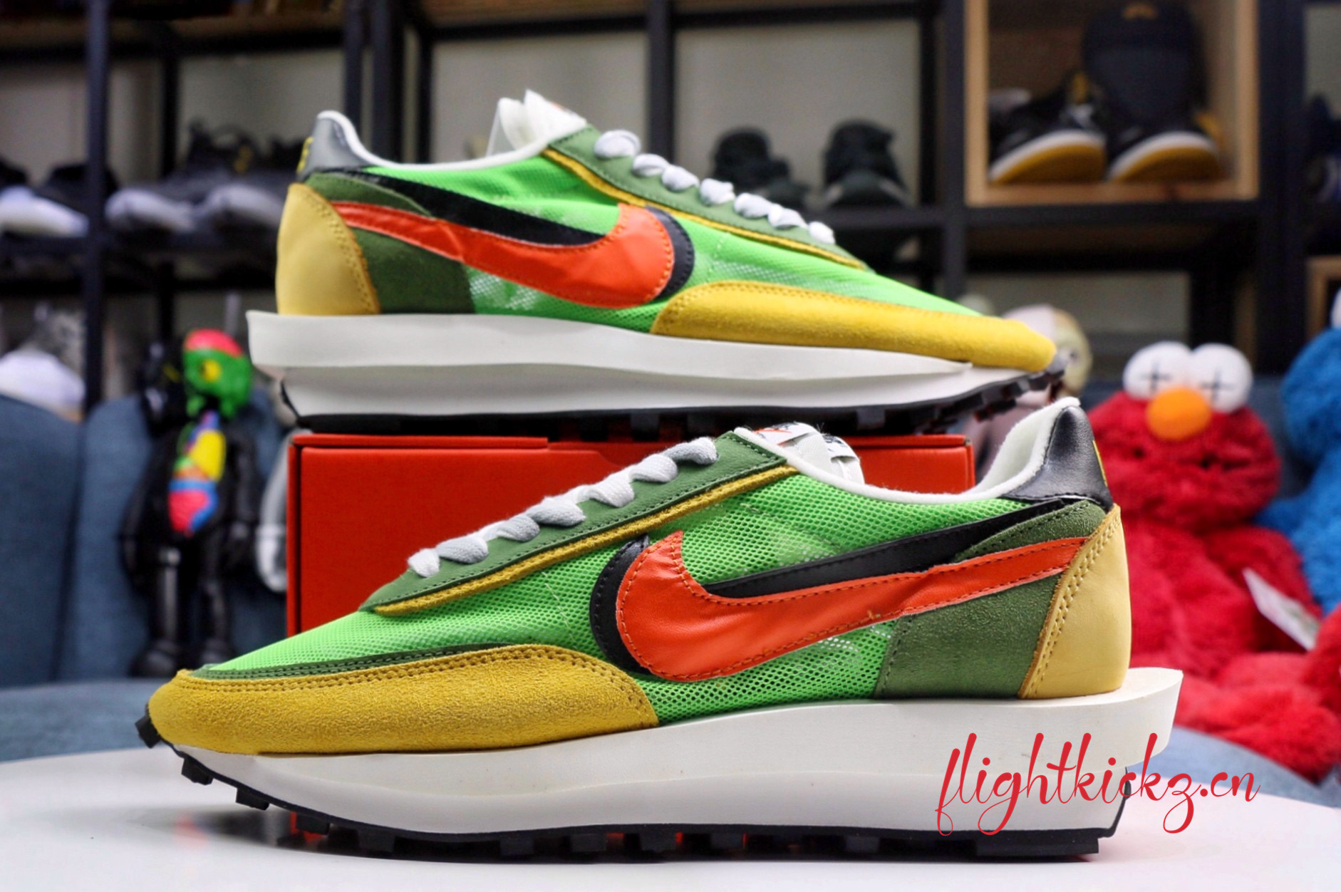 Nike LD Waffle Sacai Green Gusto