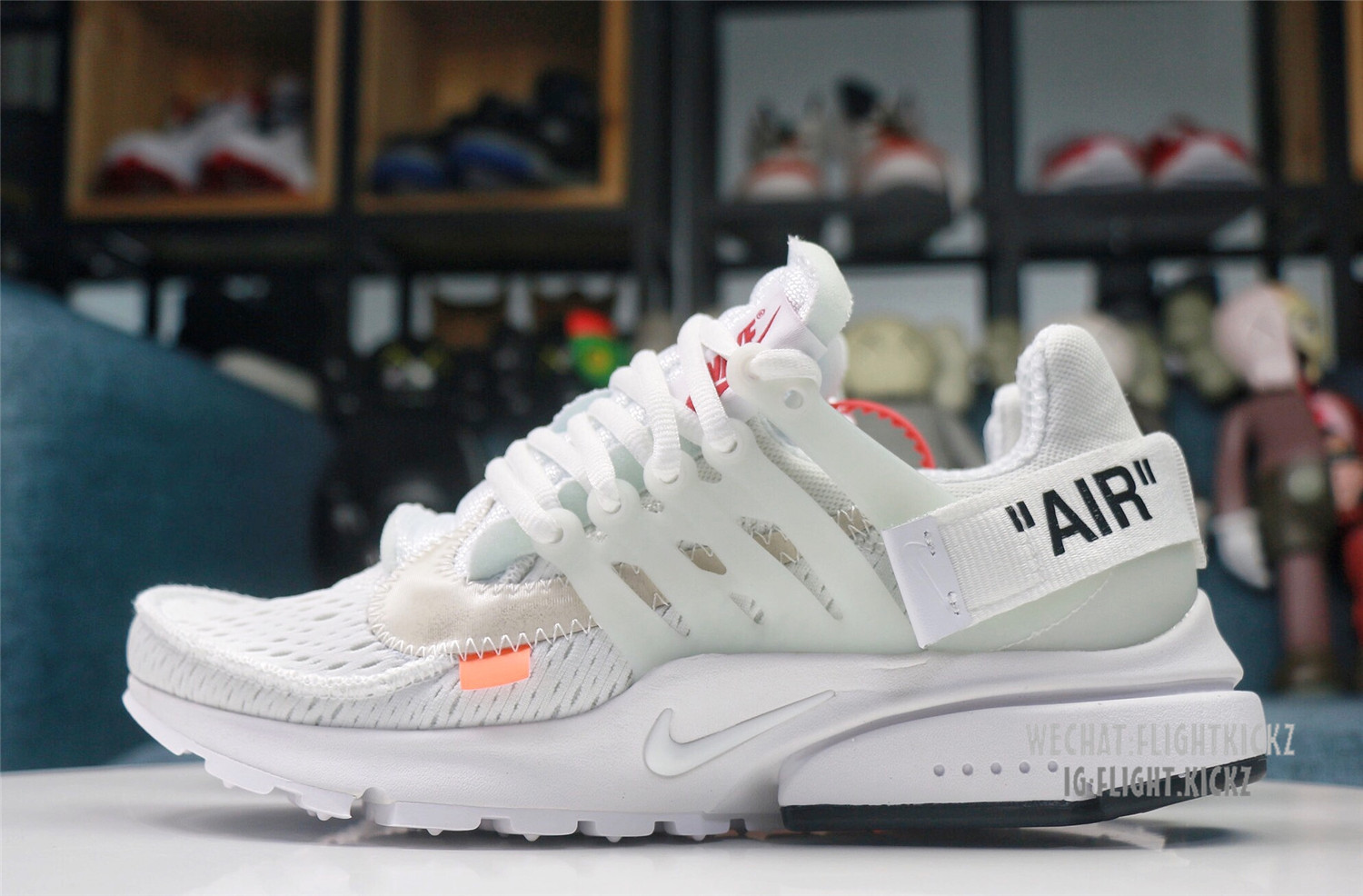 2018 Off White X Nike Presto Triple White