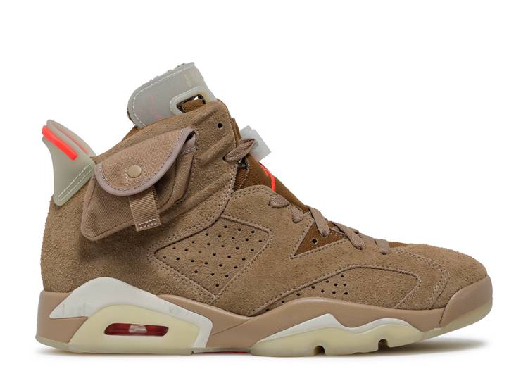 Travis Scott X Air Jordan 6 Retro “British Khaki”