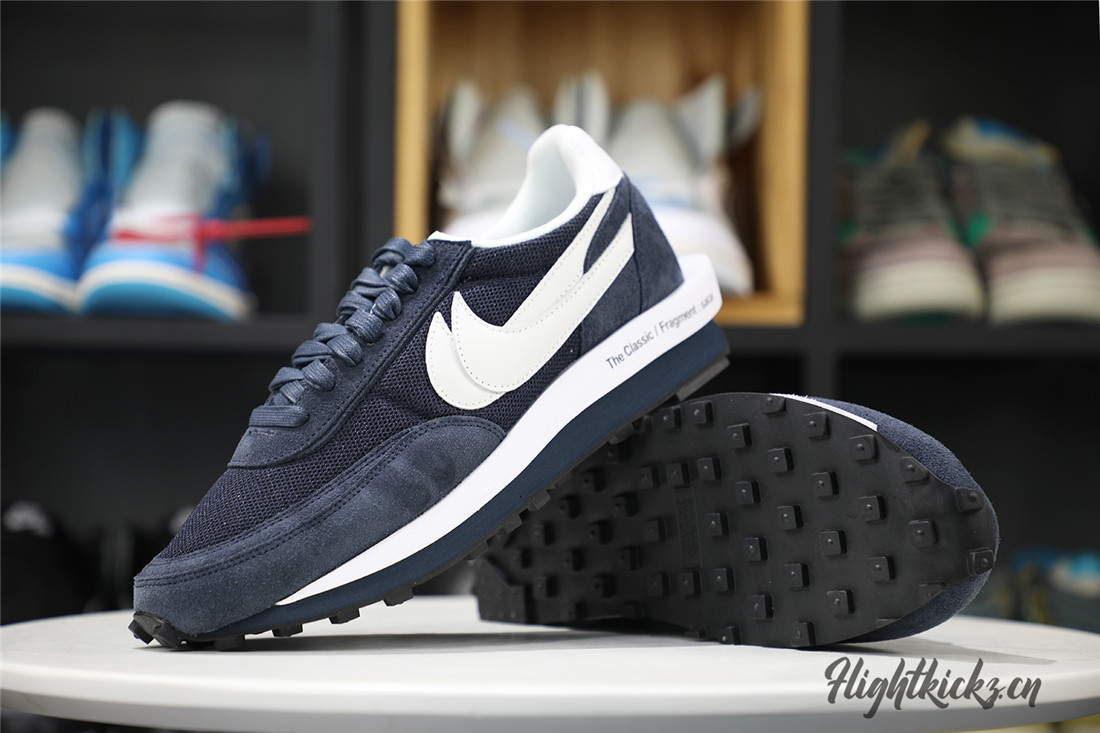 Fragment Sacai x Nike LDV Waffle Blue Void Obsidian