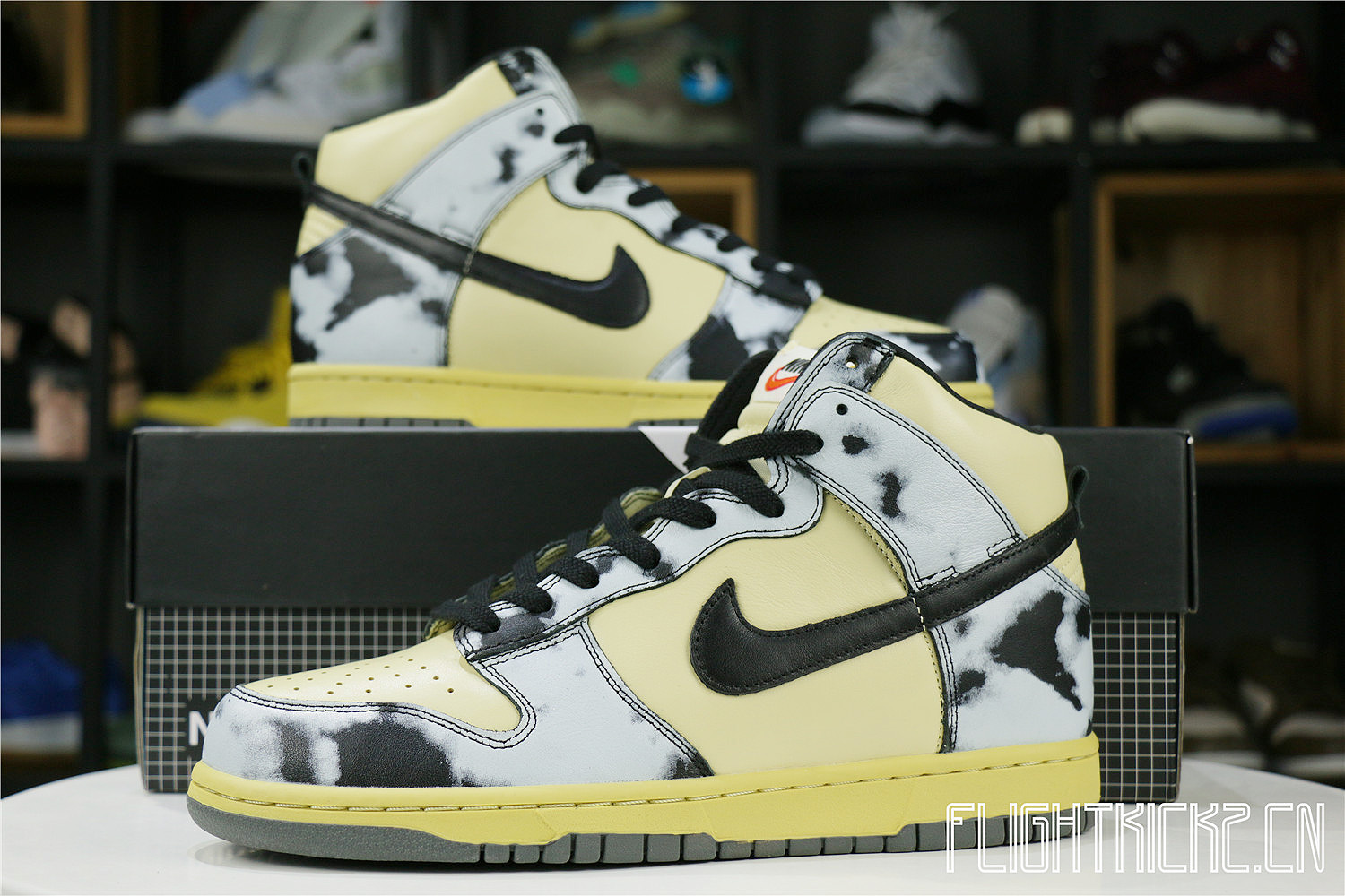 Nike Dunk High 1985 Black Acid Wash