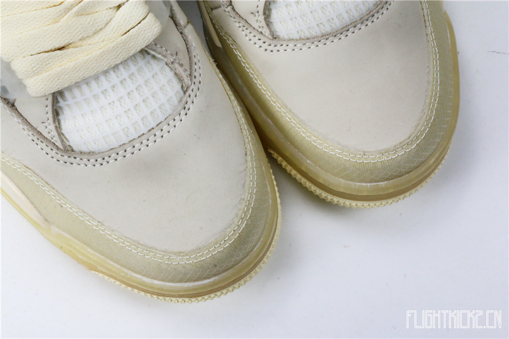 Off White x Air Jordan 4 Sail 2020 (LN5 A1 Batch)