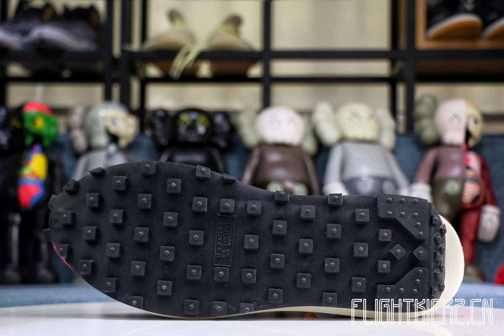 Nike LD Waffle Sacai Green Pink