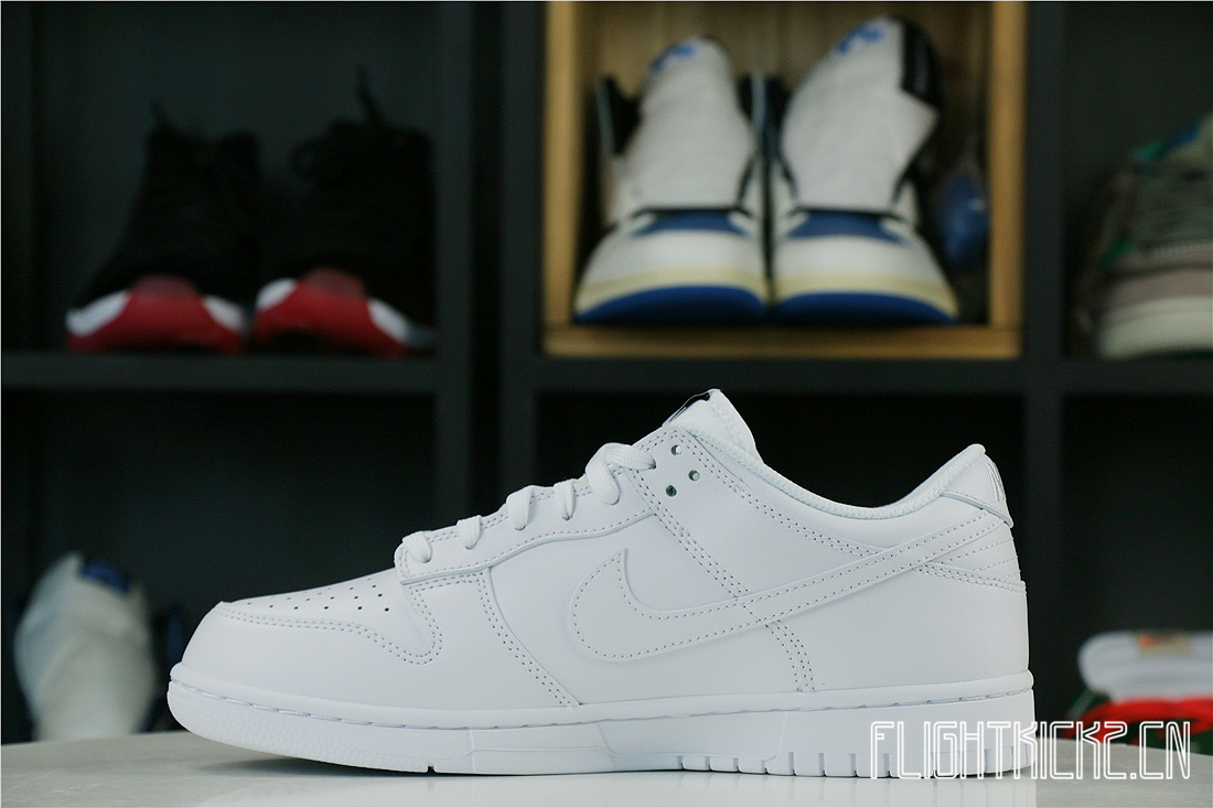 Nike Dunk Low Triple White 2021(W)