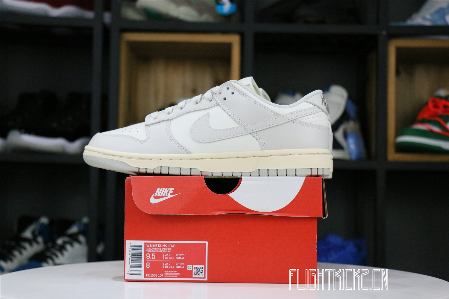 Nike Dunk Low Sail Light Bone (W) DD1503-107(LN5 A1 Batch)