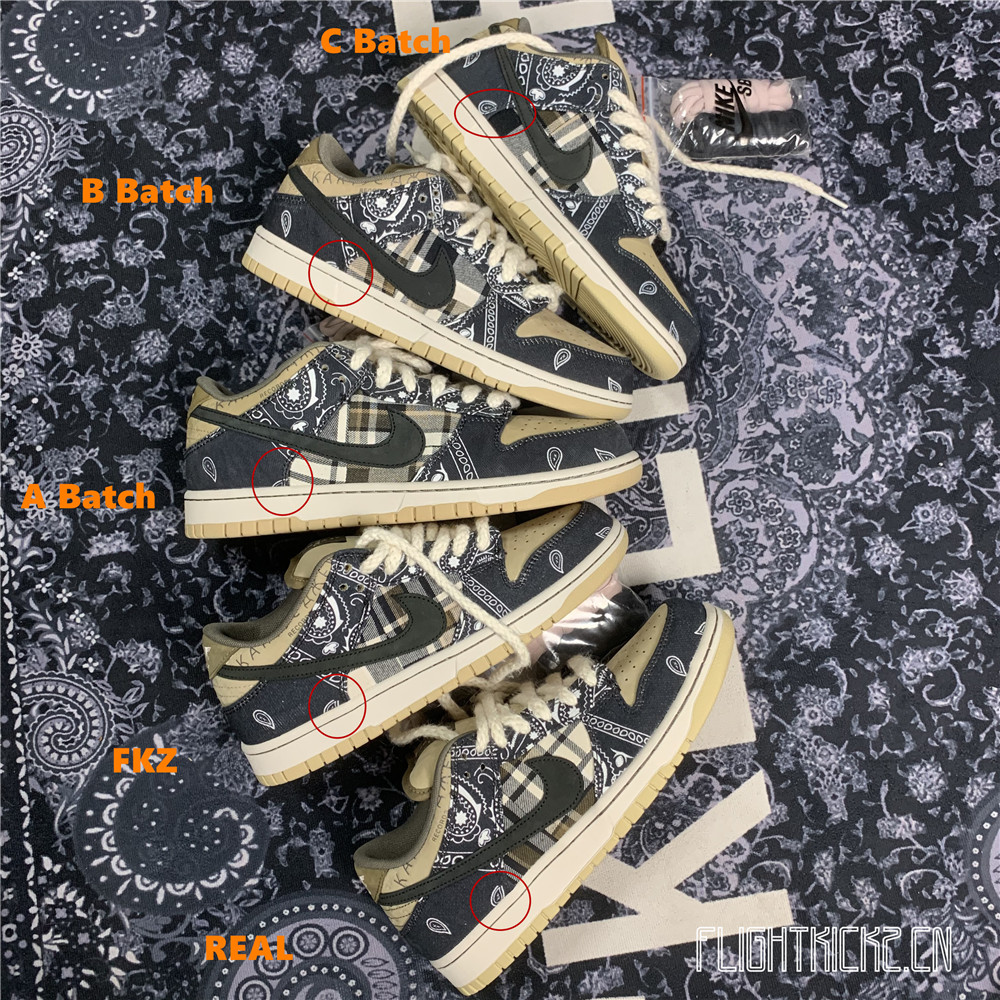 Travis Scott x Nike SB Dunk Low(LN5 A1 Batch)