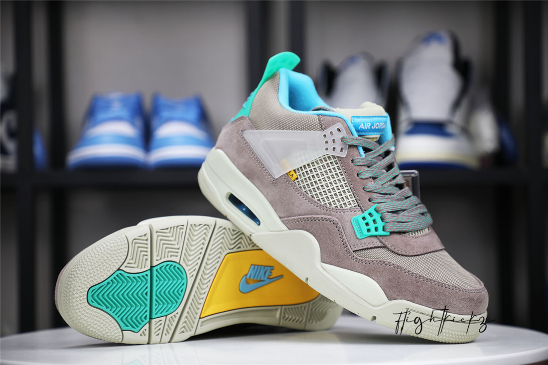 Union LA X Air Jordan 4 Retro Taupe Haze 2021 (LN5 A1 Batch)