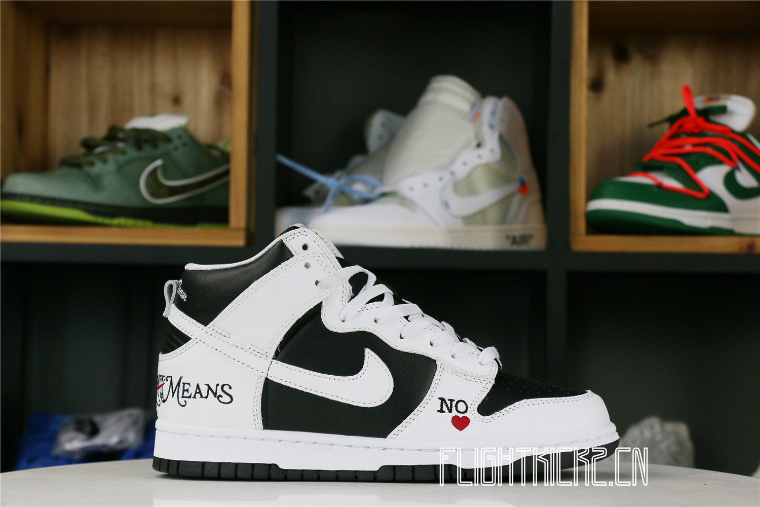 Nike SB Dunk High Supreme By Any Means Black