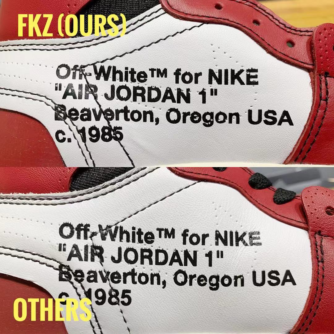 2017 Off White X Air Jordan 1 Chicago (LN5 A1 Batch)