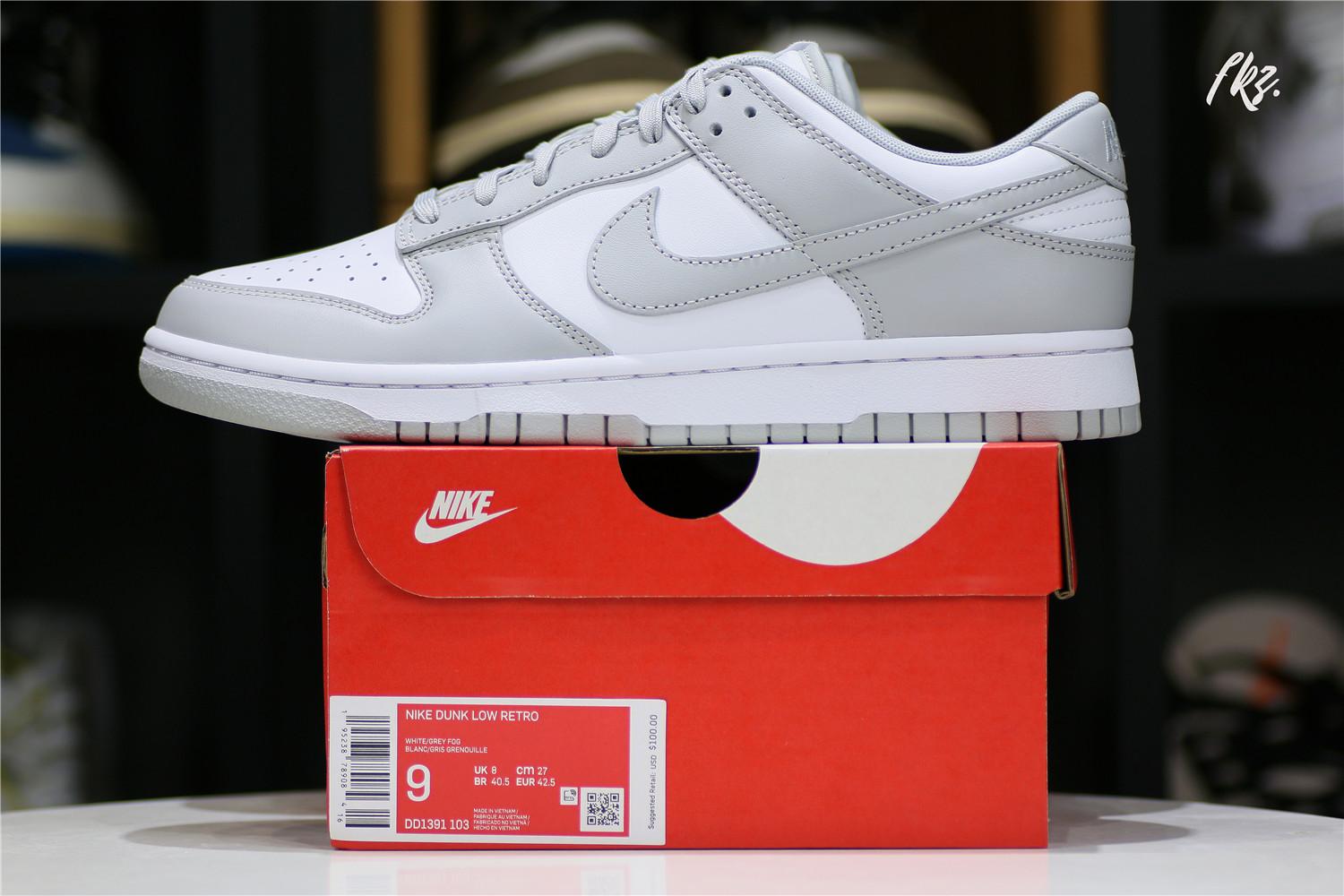 Nike Dunk Low Grey Fog(DD1391-103)