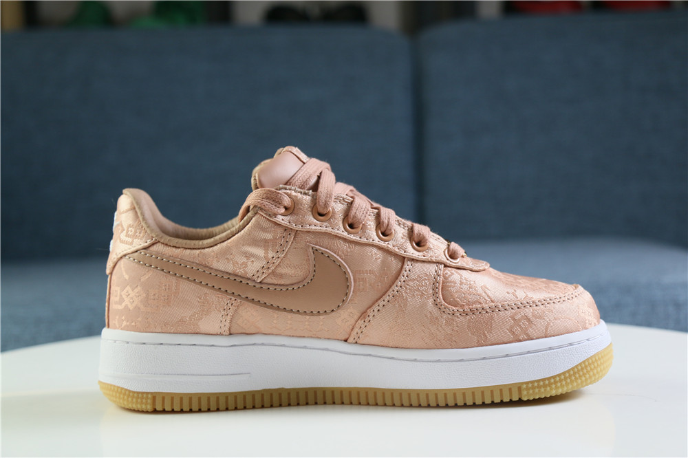 CLOT x Nike Air Force 1 Low “Rose Gold”