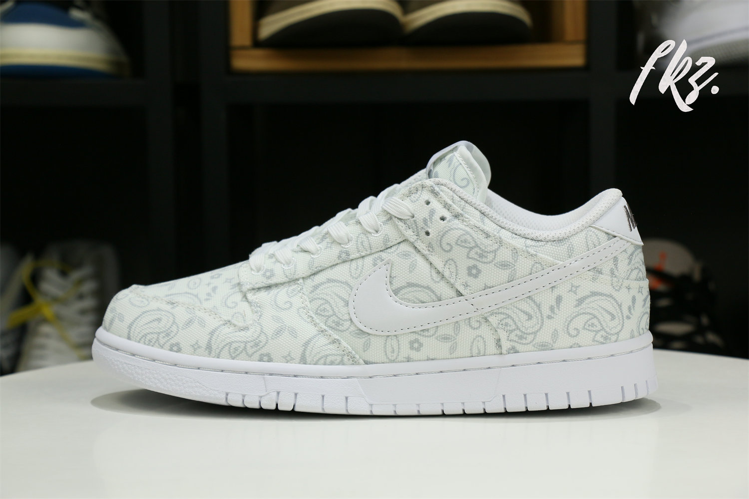 Nike Dunk Low White Paisley