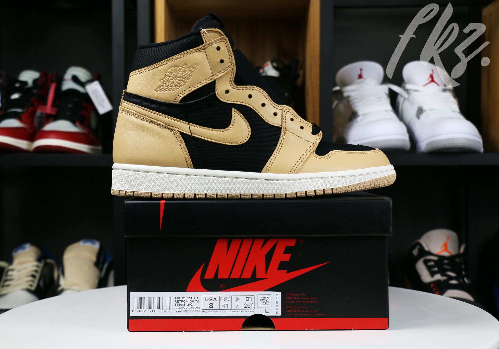 Air Jordan 1 Retro High OG ‘Heirloom’ 2022