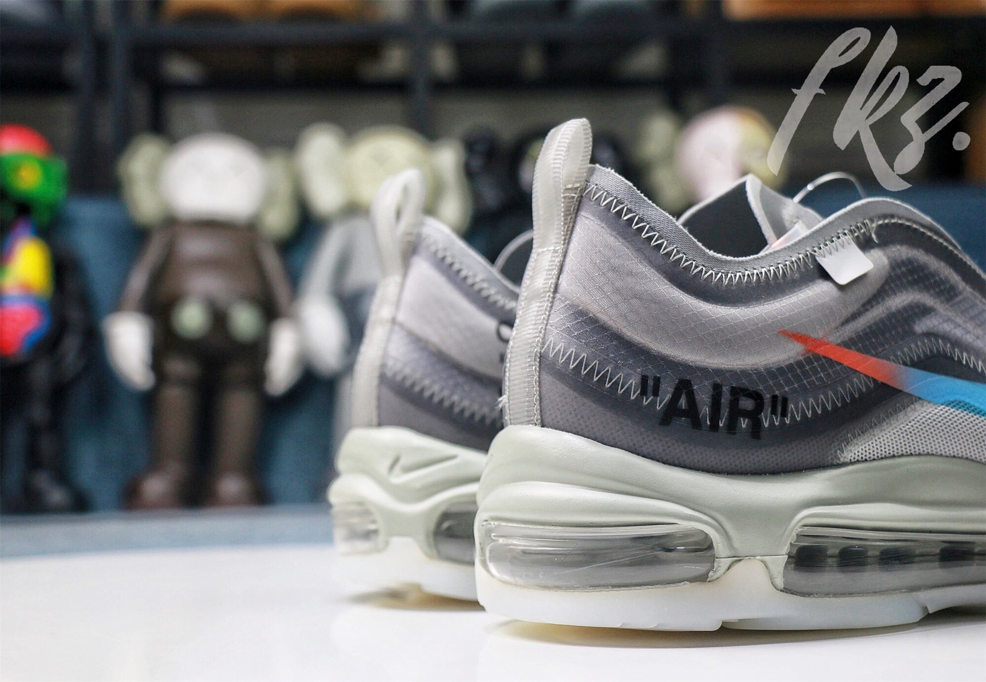 Off White X Air Max 97 Grey Menta