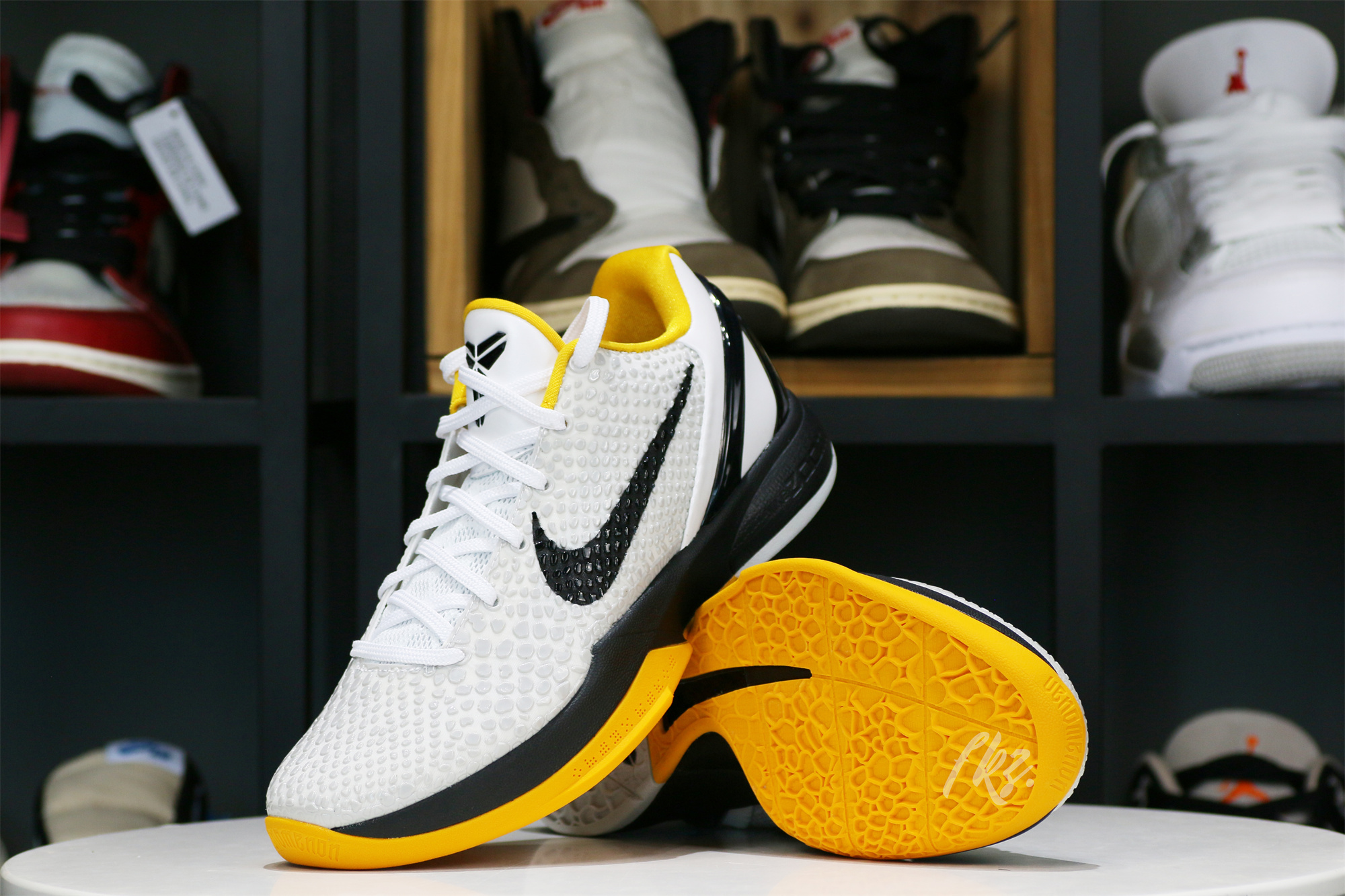 Nike Zoom Kobe 6 Protro Playoff Pack White Del Sol 2021 (Up to Size 14）(A1 Batch)