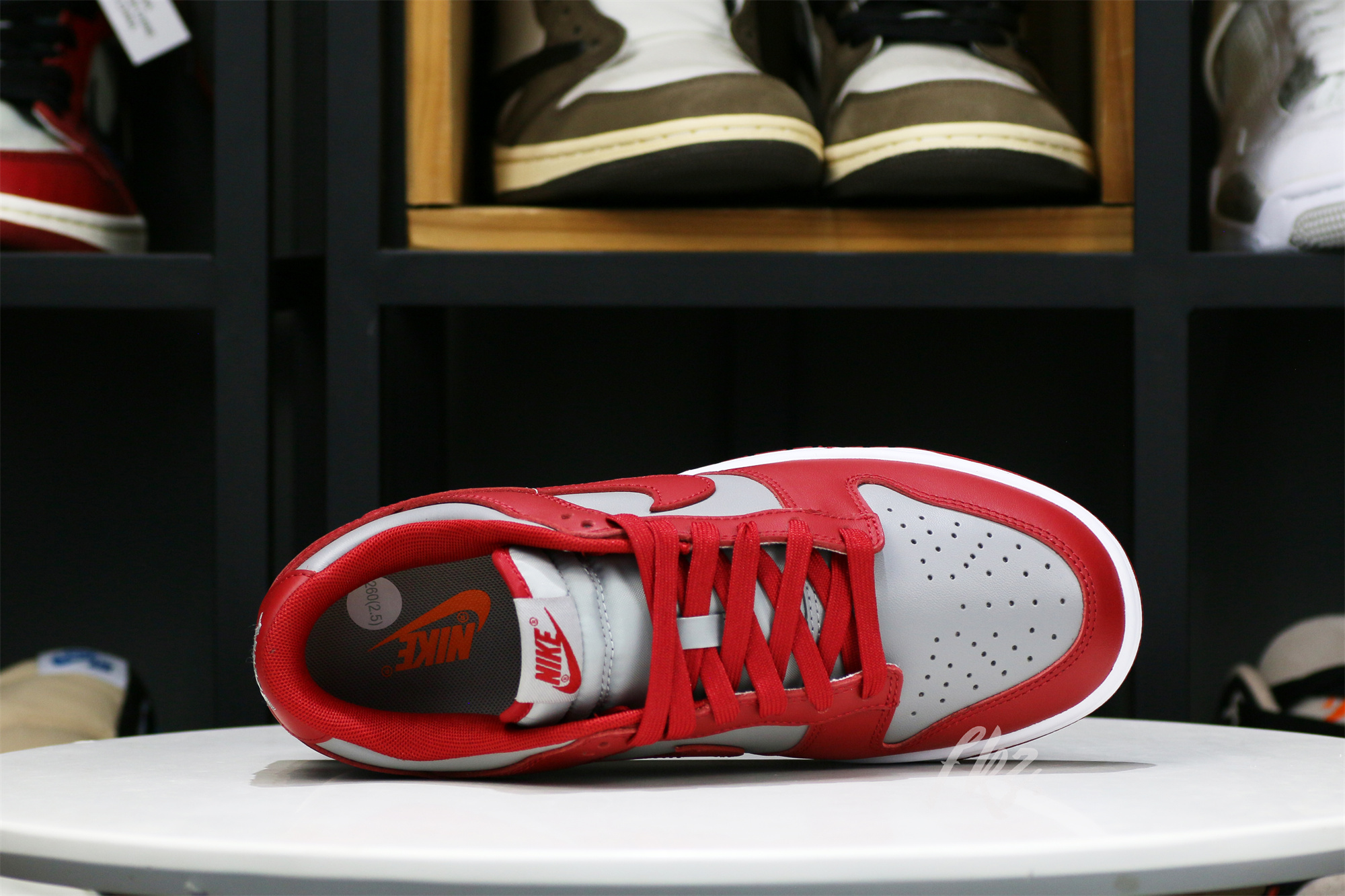 Nike Dunk Low Retro Medium Grey Varsity Red UNLV (2021)(LN5 A1 Batch)