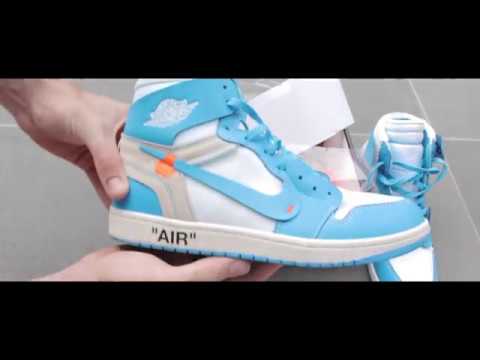 Off white X Air Jordan 1 UNC NRG 2018 (LN5 A1 Batch)