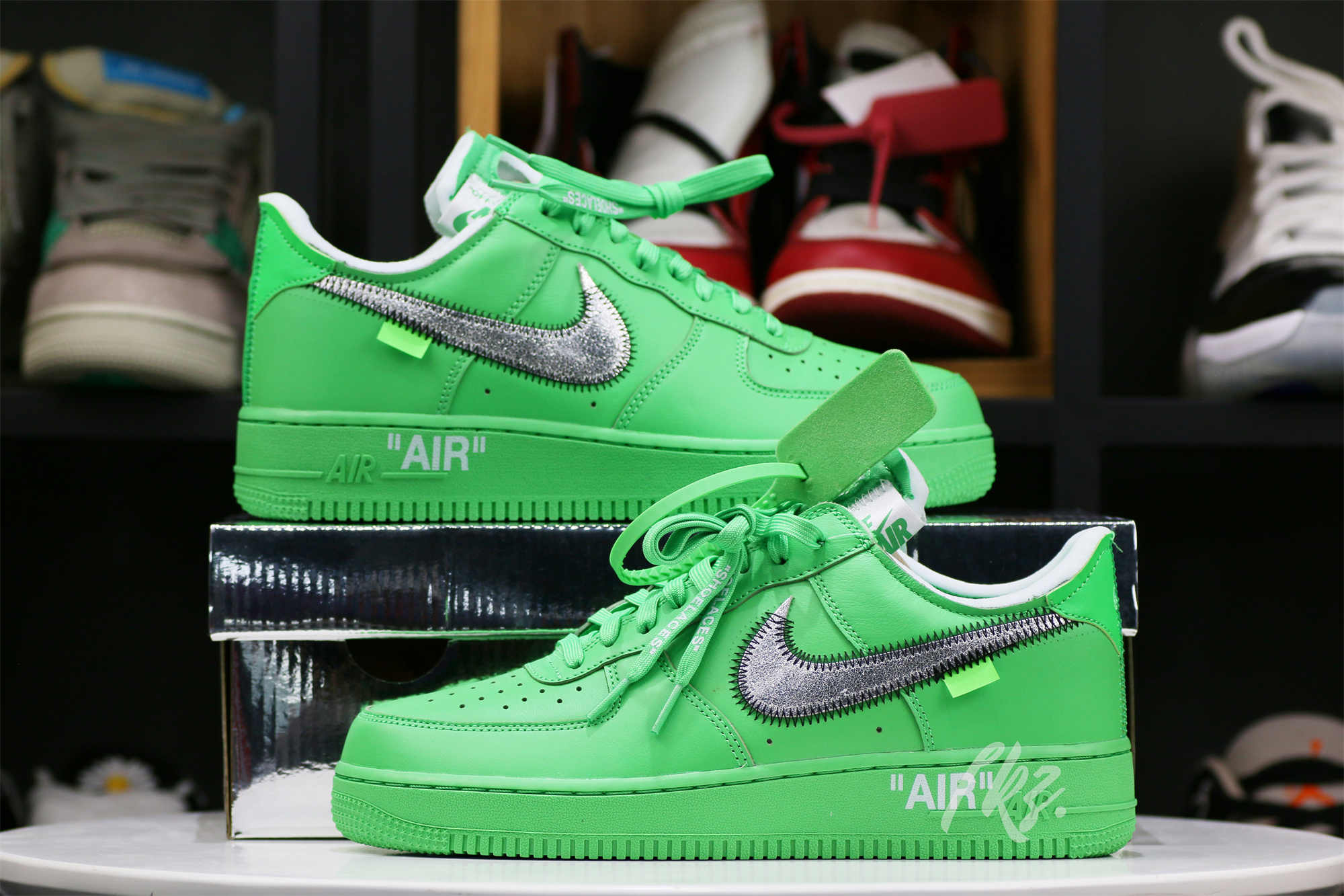 Nike Air Force 1 Low Off-White Light Green Spark