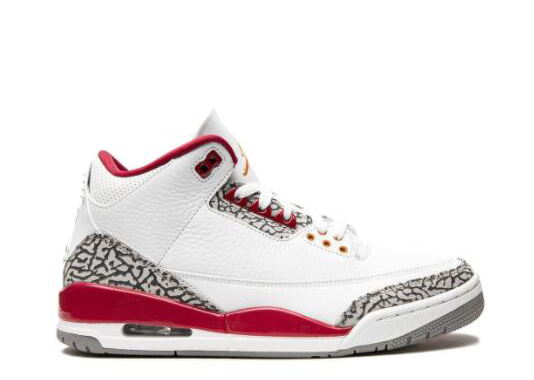 Air Jordan 3 Cardinal Red 2022