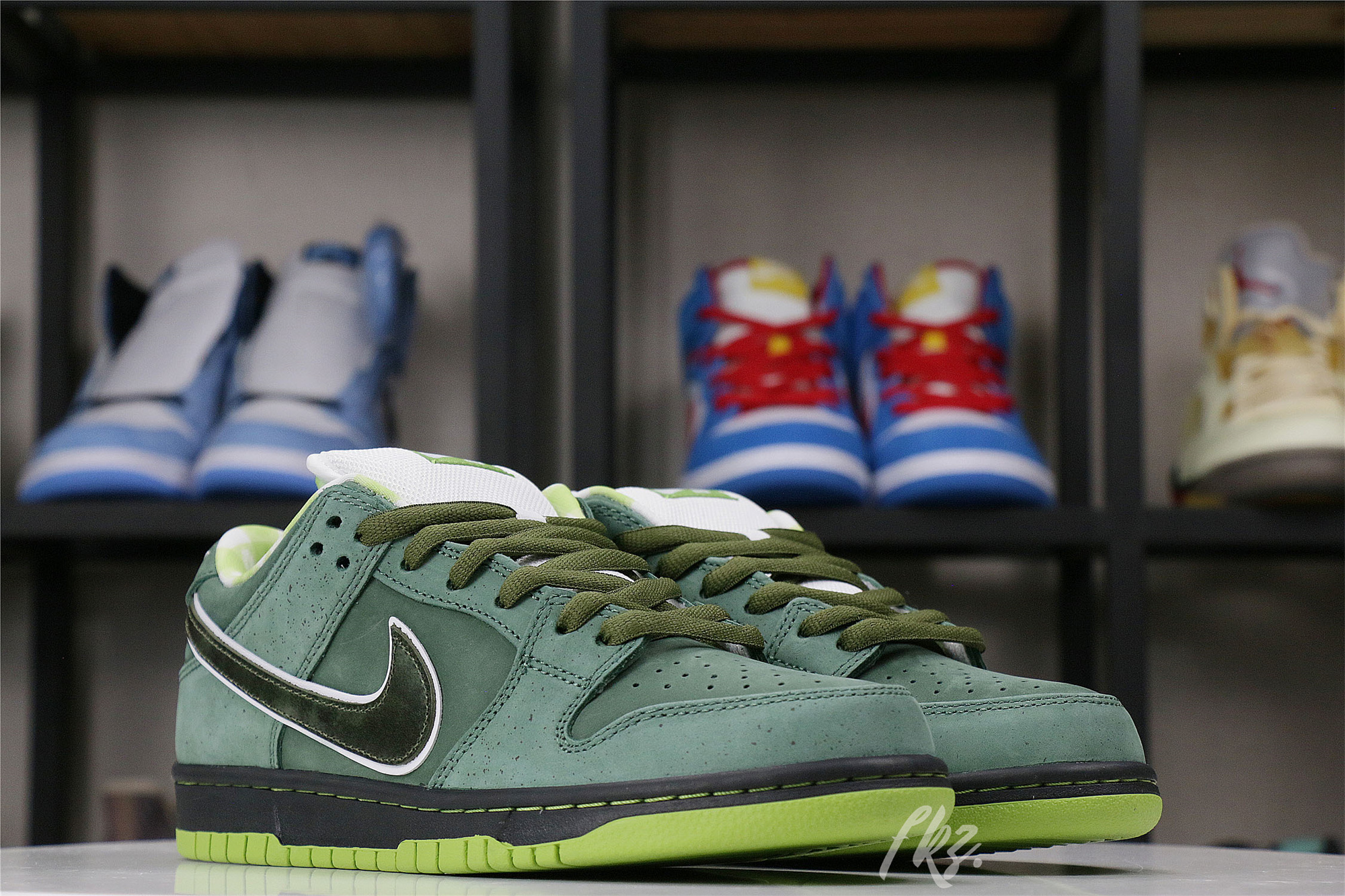 Nike SB Dunk Low Concepts Green Lobster