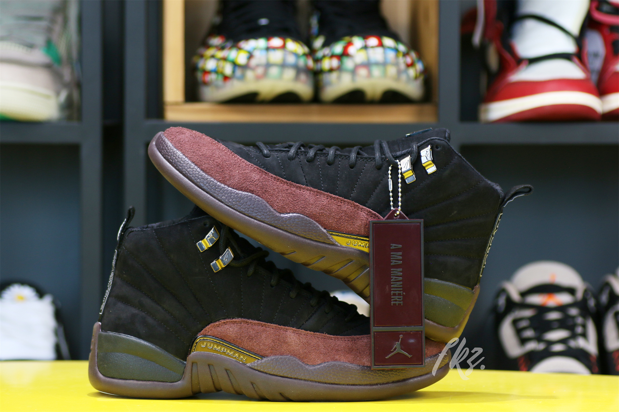 A Ma Maniére x Air Jordan 12 Retro Black 2022