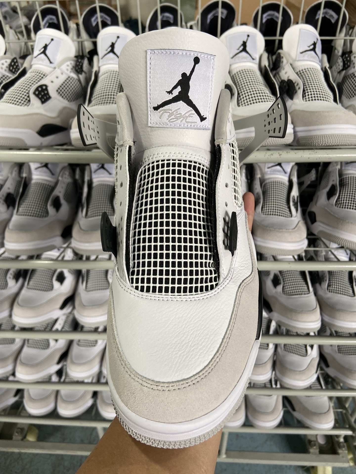 Jordan 4 Retro Military Black(LN5 A1 Batch)