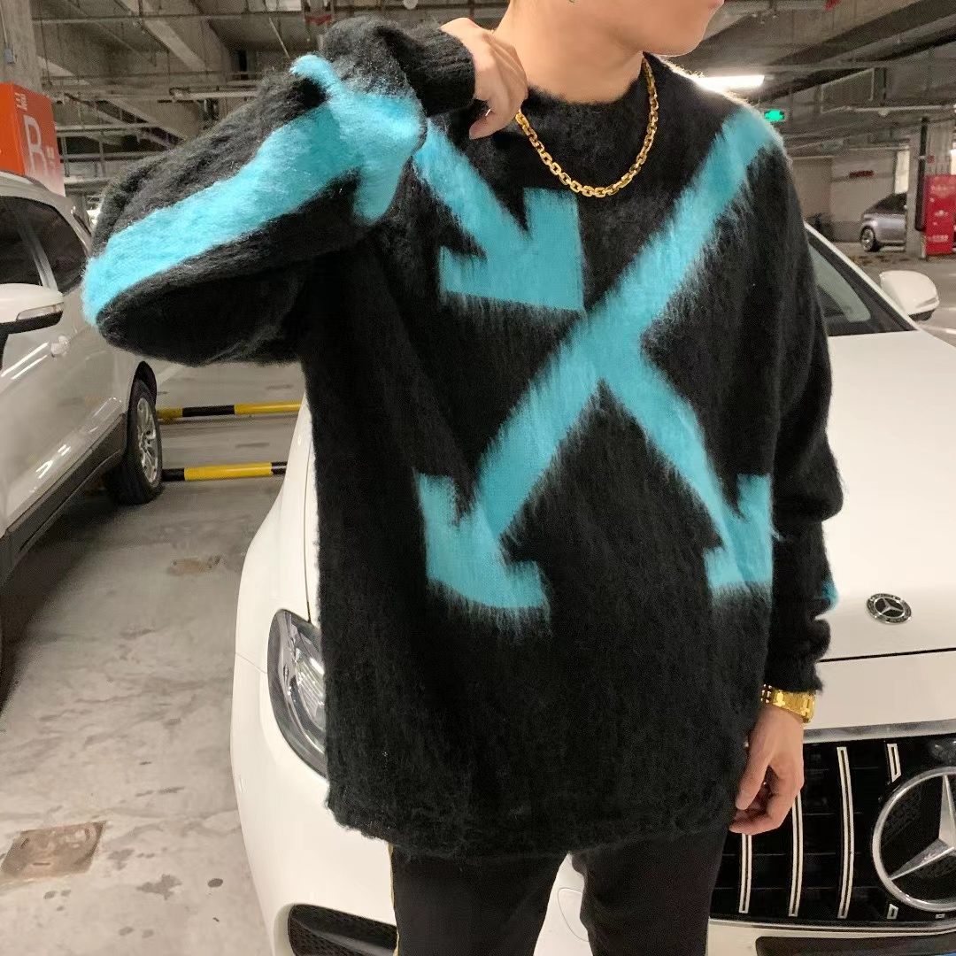 OFF WHITE Mohair Sweater