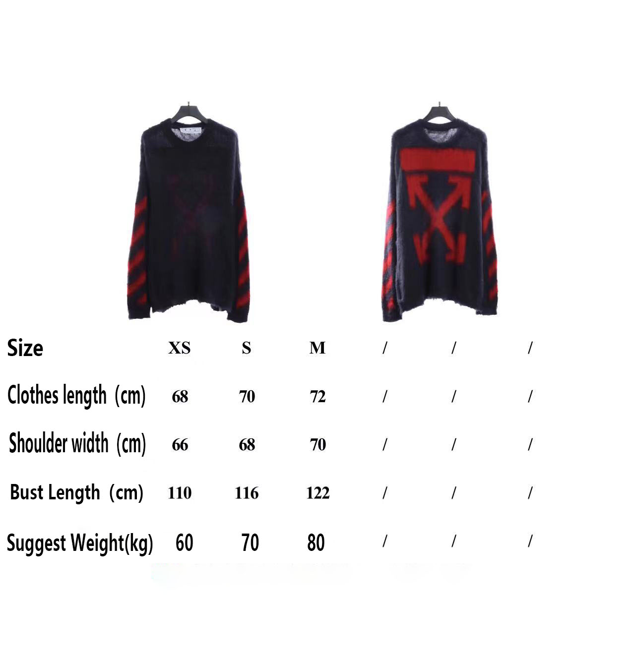 OFF WHITE Mohair Sweater 1