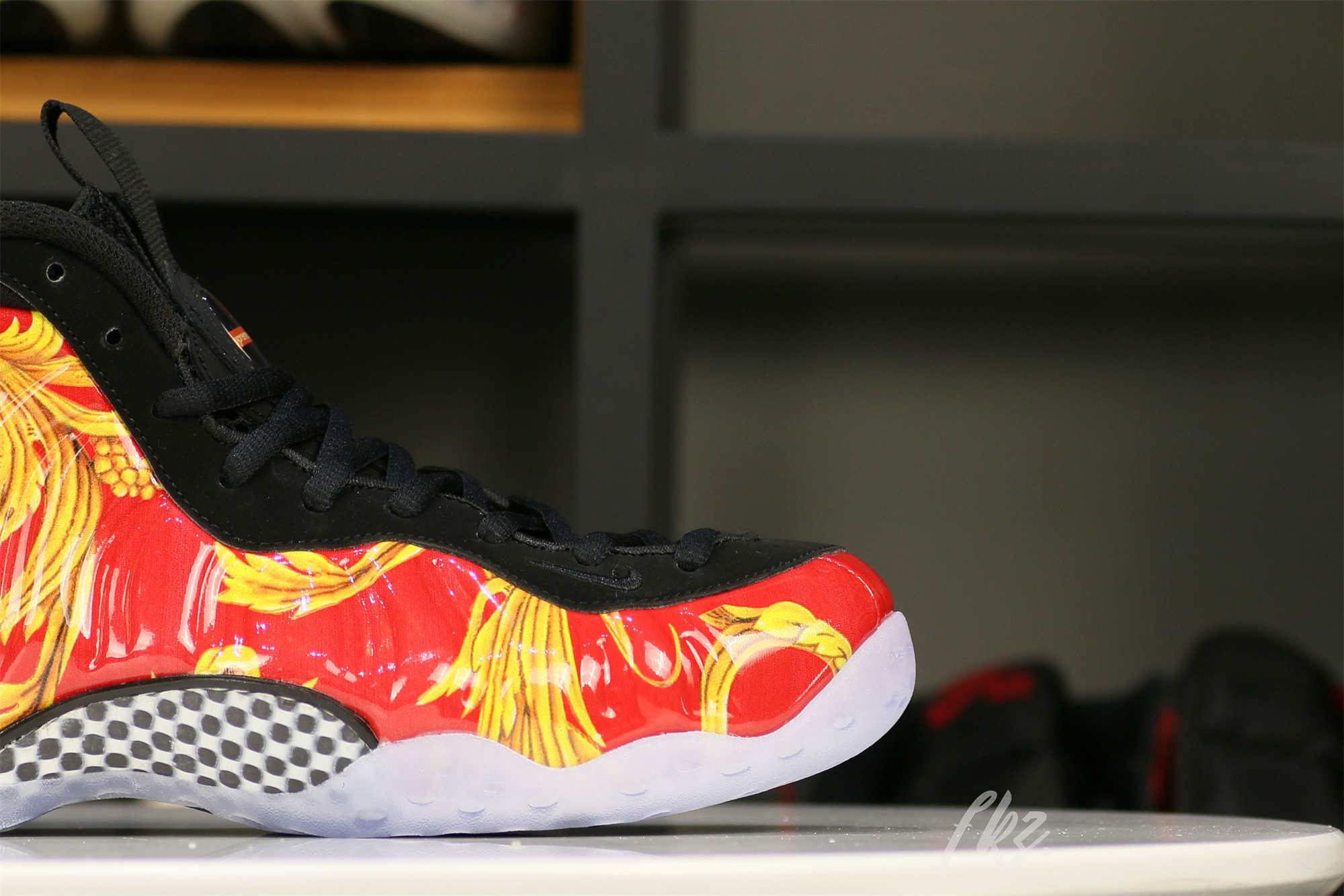 Supeme x Nike Air Foamposite One Red