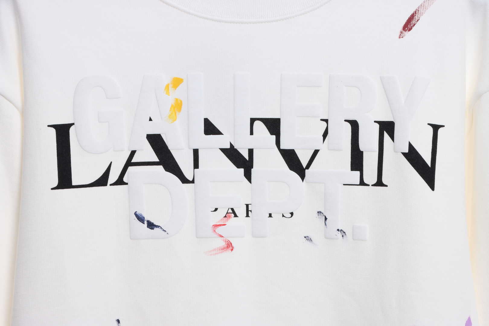 L-NV1N✖️G-ll3ry D3pt Limited Capsule Collection-Splash ink hand-painted sweater