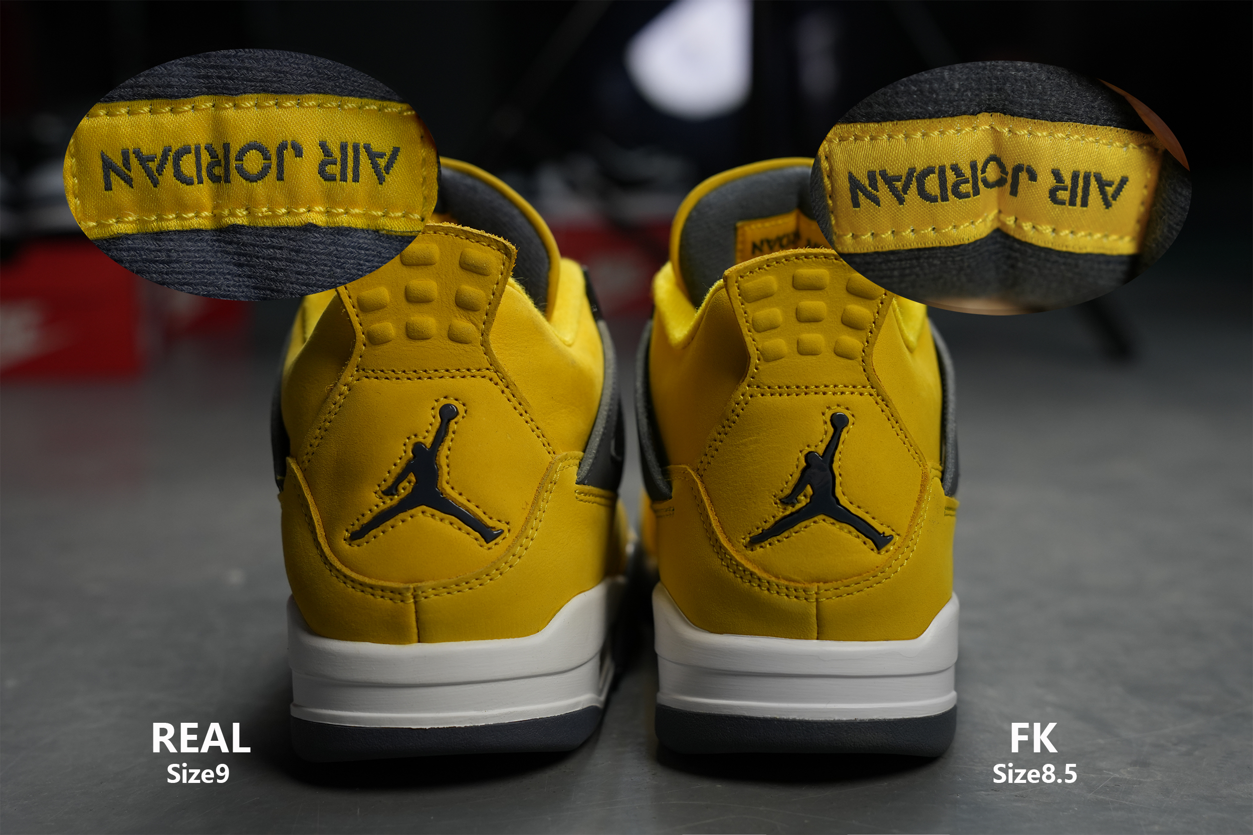 Air Jordan 4 Retro LS Lightning 2021 (LN5 A1 Batch)