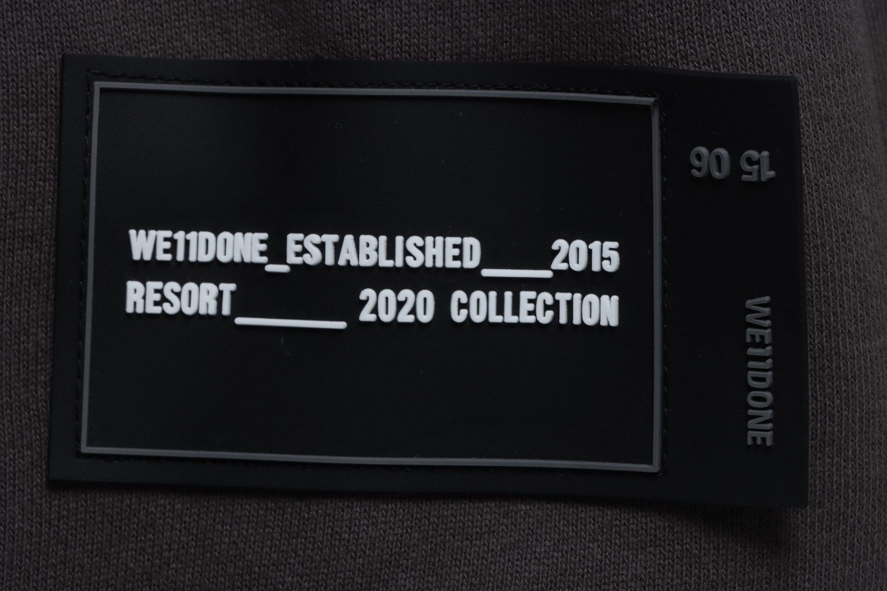 W3LL embroidered bear crew neck sweatshirt