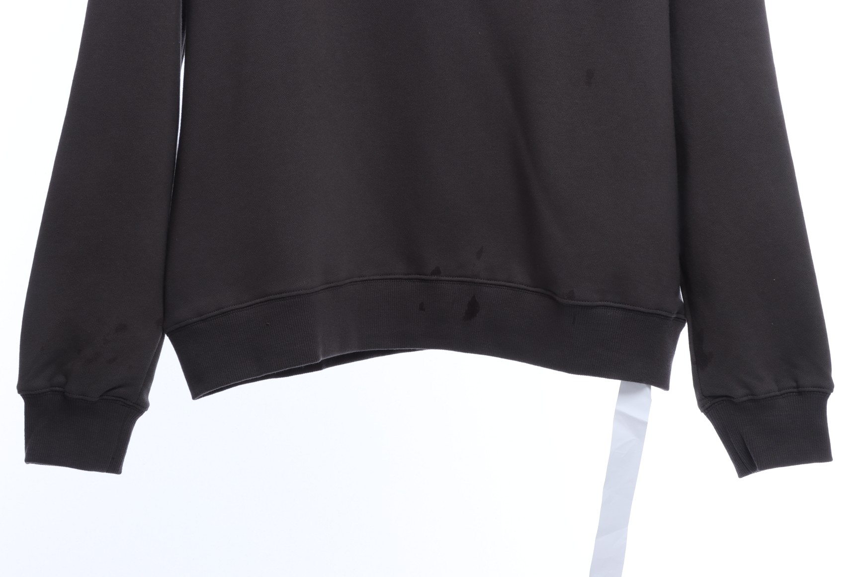 W3LL embroidered bear crew neck sweatshirt