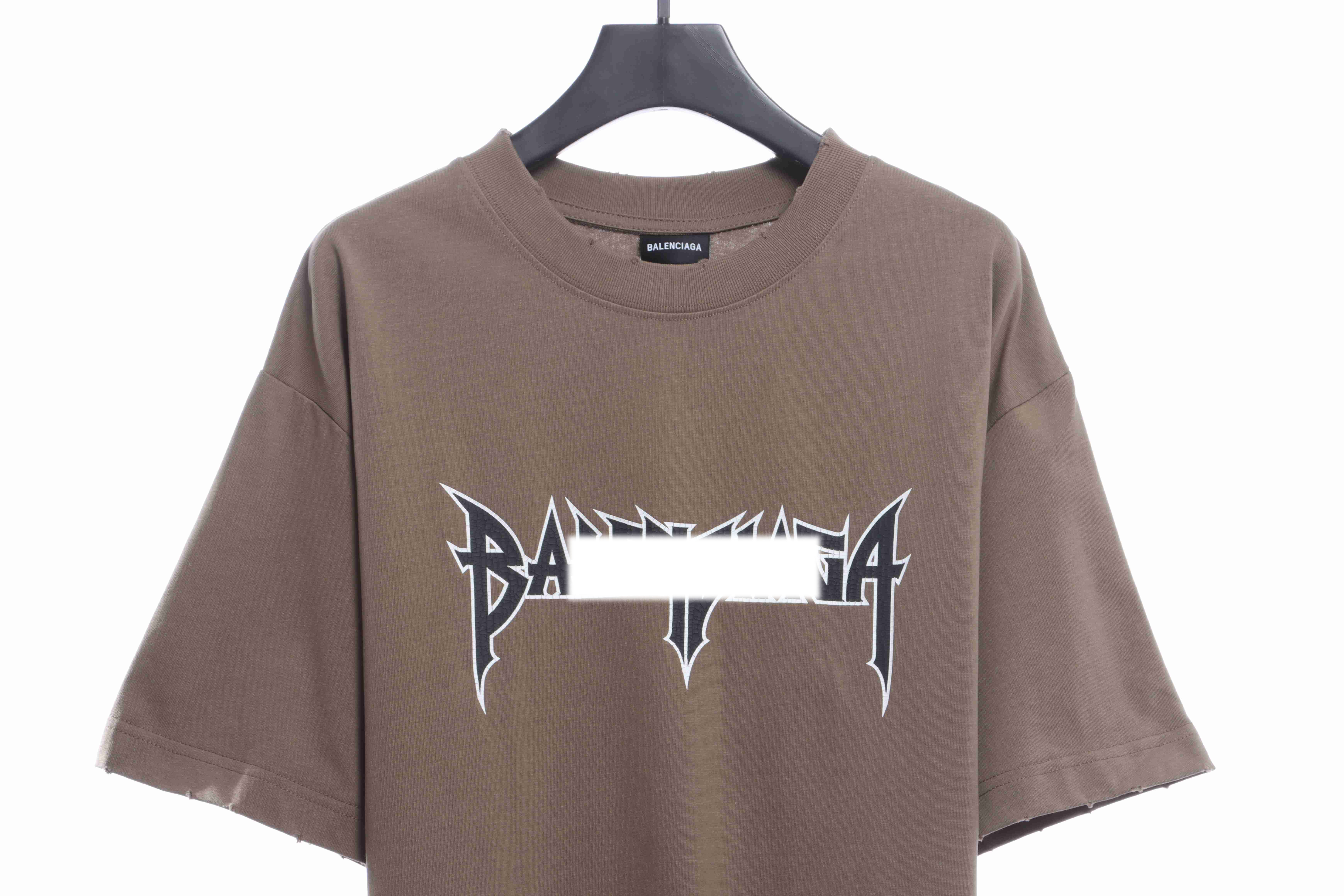 B-l3nc19ga Burst Print Short Sleeve