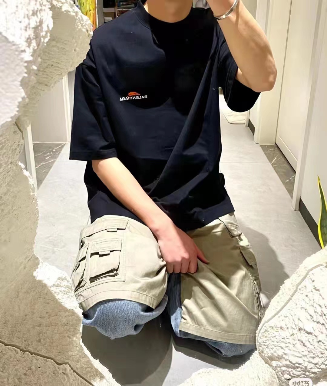 BLCG 22SS Flying Tiger Embroidered Short Sleeve T-Shirt