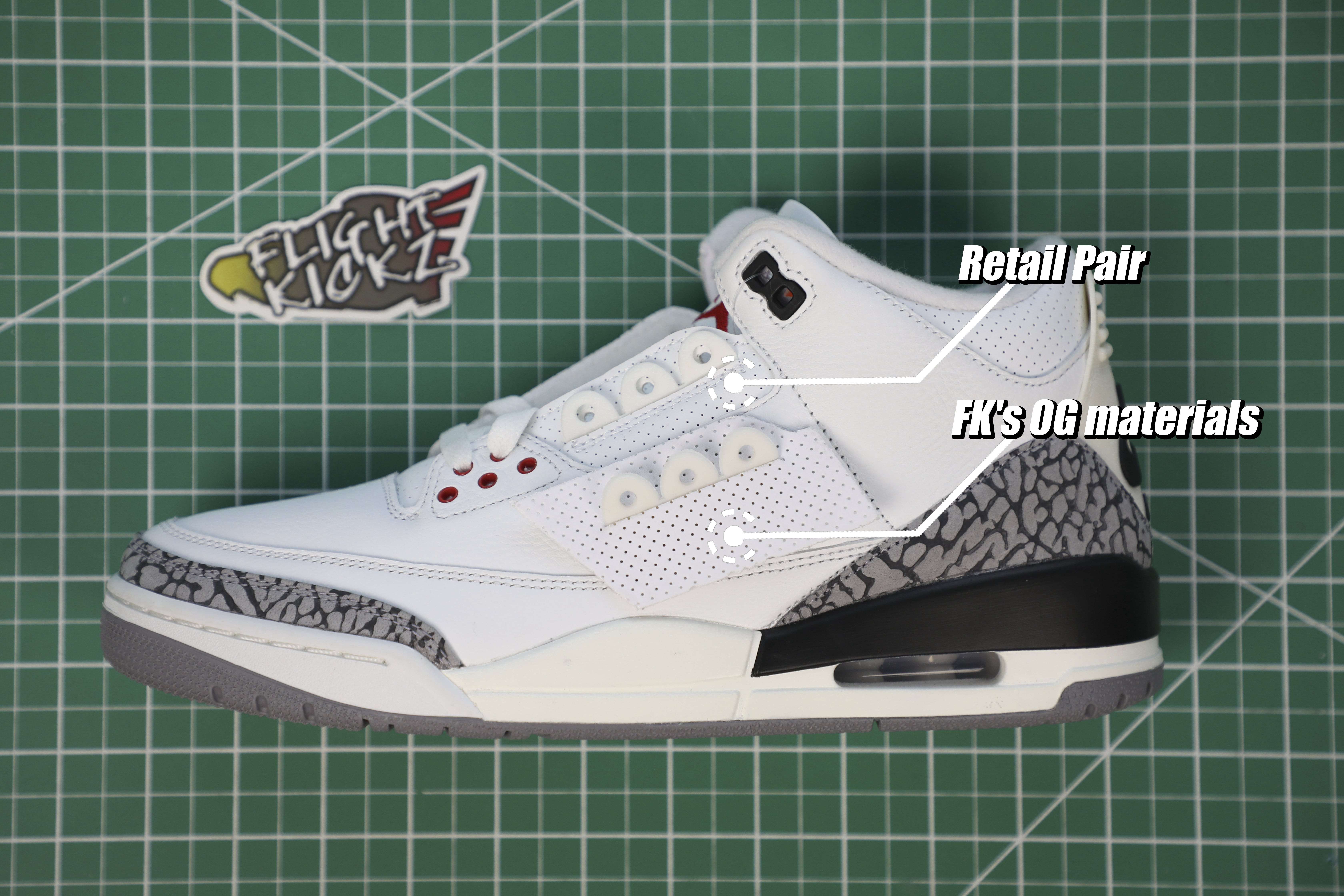 Air Jordan 3 Retro ‘White Cement Reimagined’ 2023 (LN5 A1 Batch)