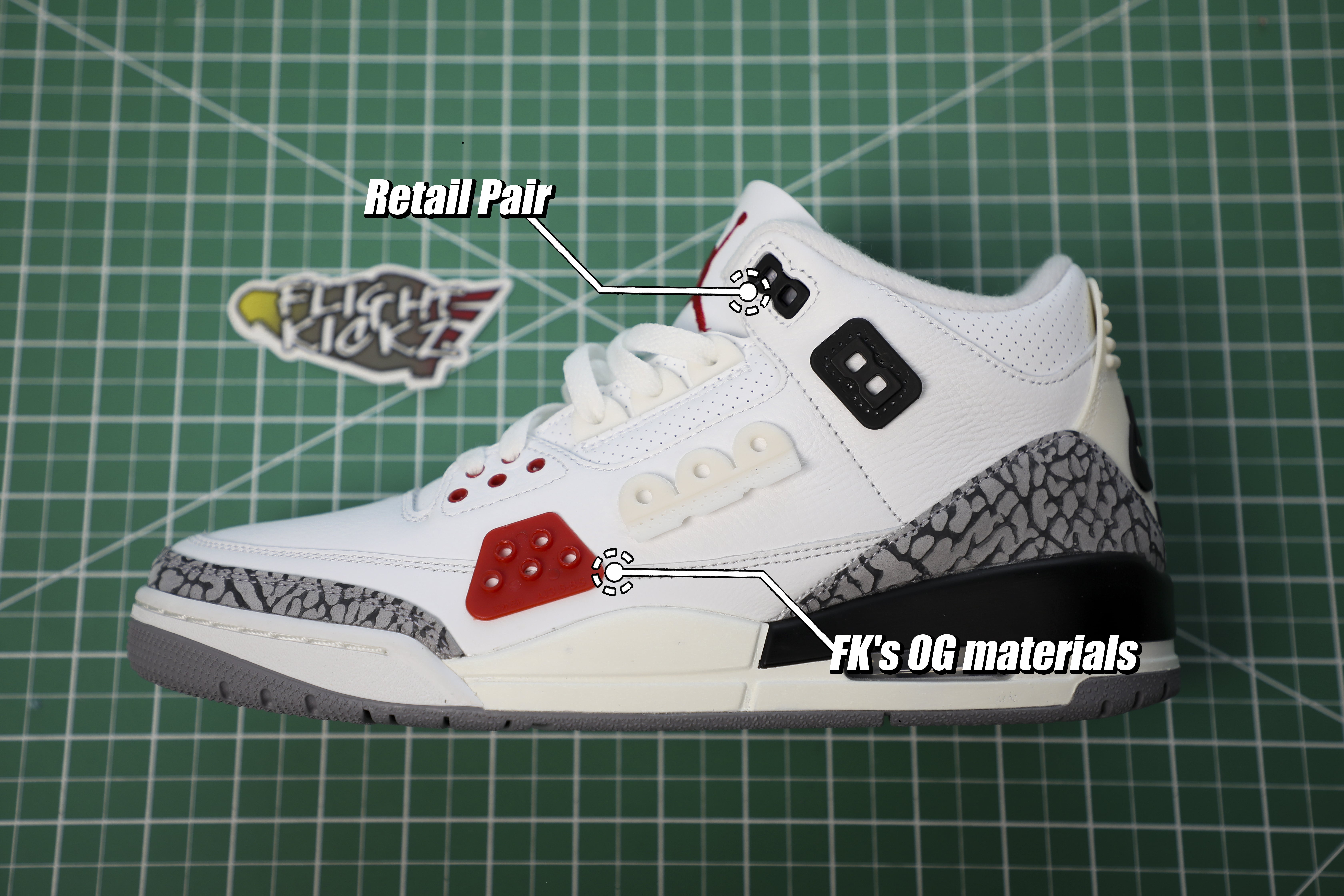 Air Jordan 3 Retro ‘White Cement Reimagined’ 2023 (LN5 A1 Batch)