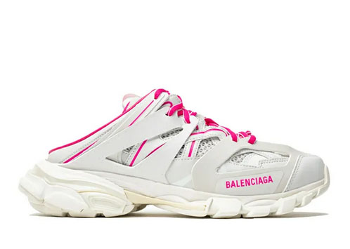 Balenciag* Wmns Track Mule ‘White & Pink’