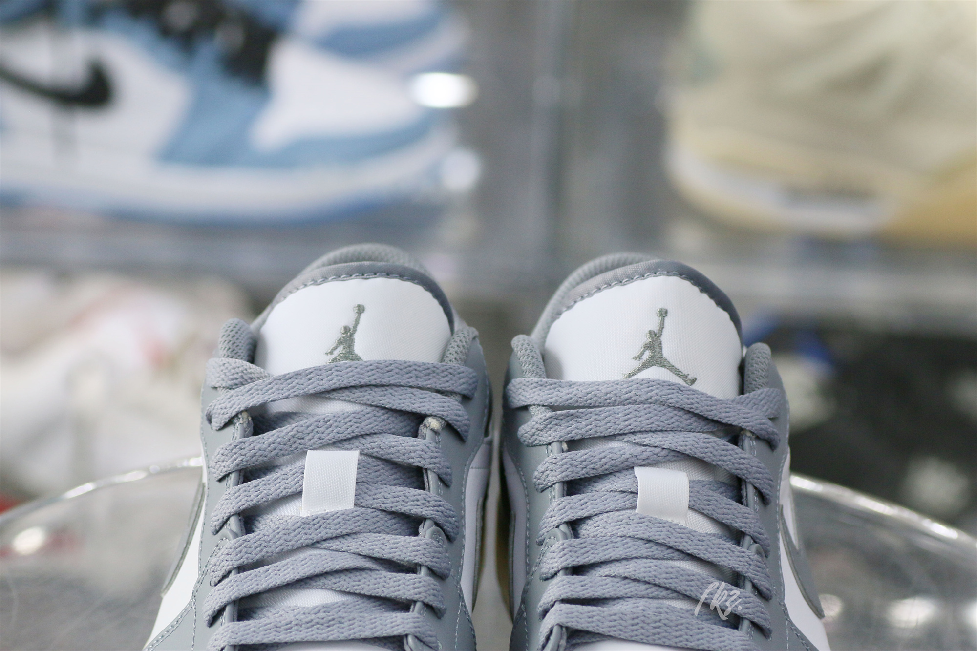 Air Jordan 1 Low White Wolf Grey 2021