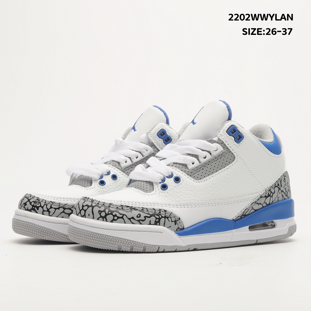 Air Jordan 3 Retro Racer Blue Toddler