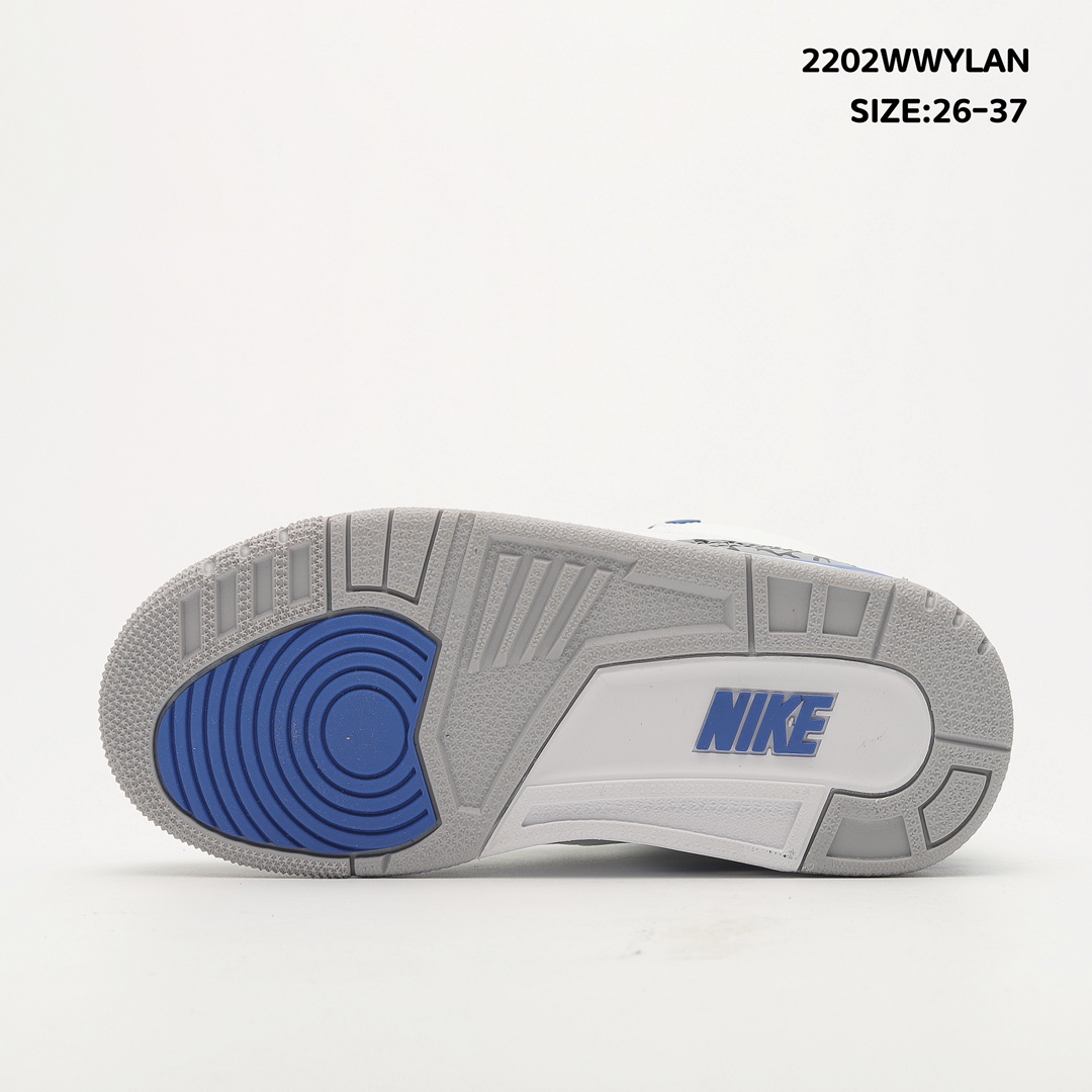 Air Jordan 3 Retro Racer Blue Toddler