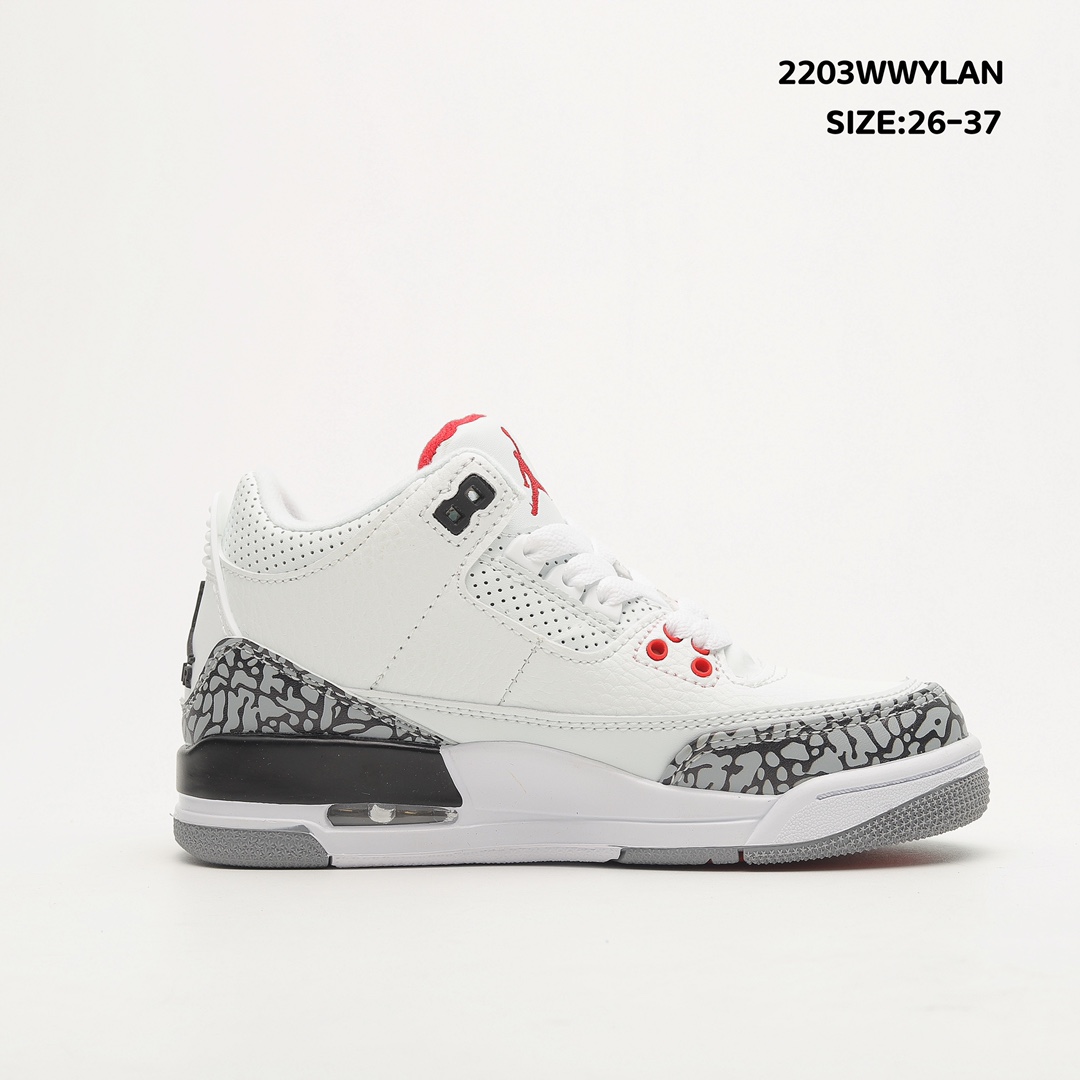 Air Jordan 3 Retro White Cement Toddler
