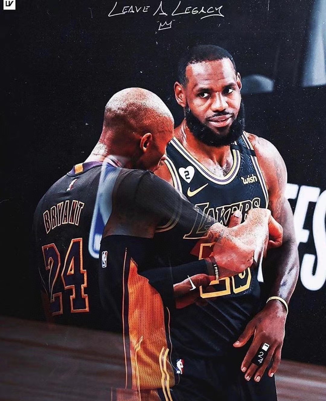 Black Mamba Special Edition No. 23 James Jersey