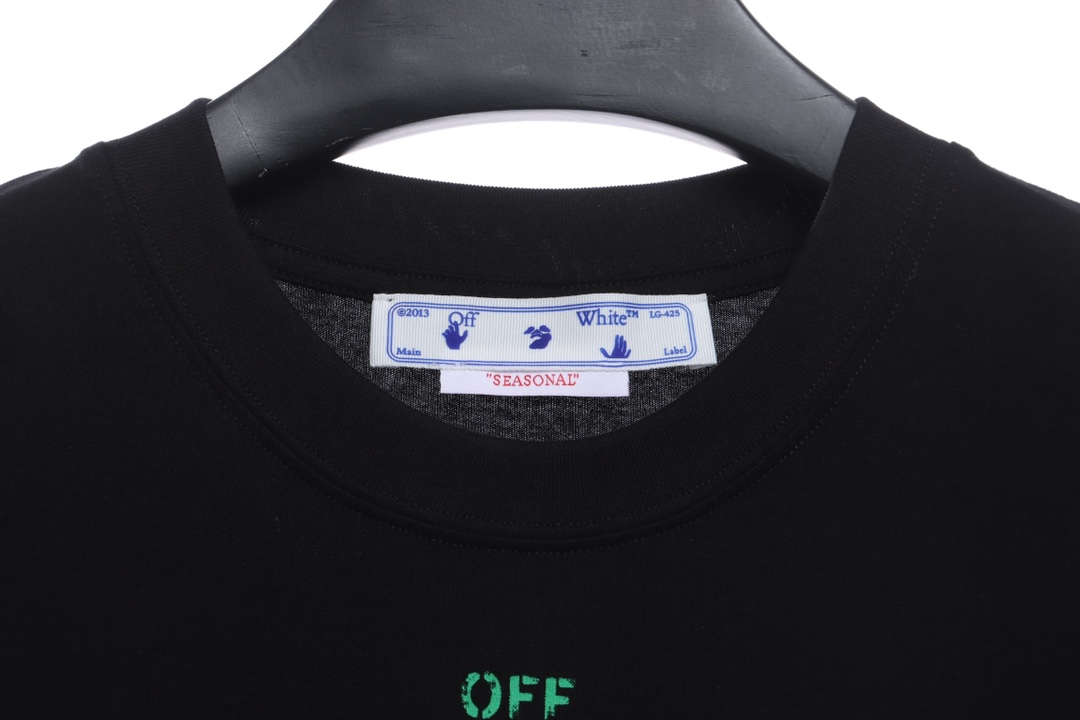 OW green mushroom printing short sleeves