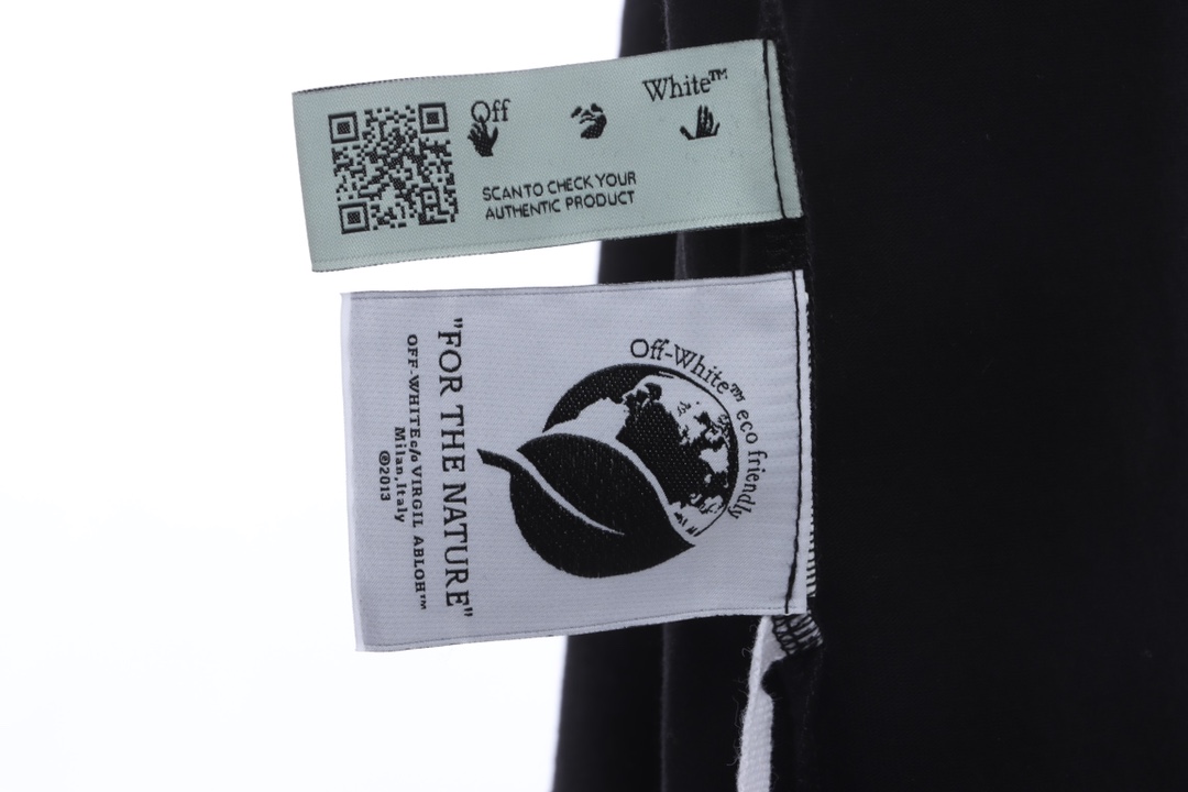 OW palm arrow print short sleeves